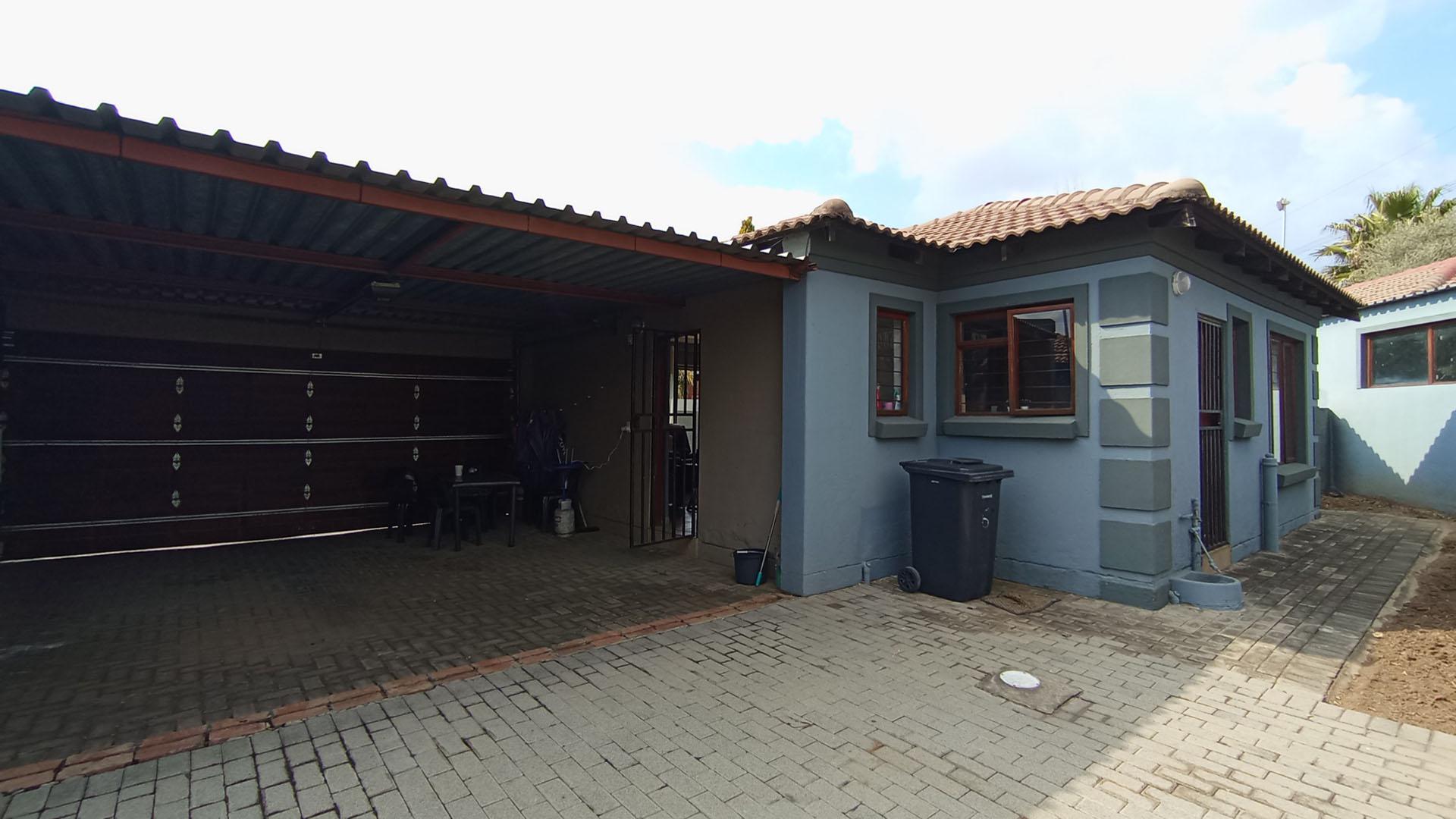 Backyard of property in The Reeds