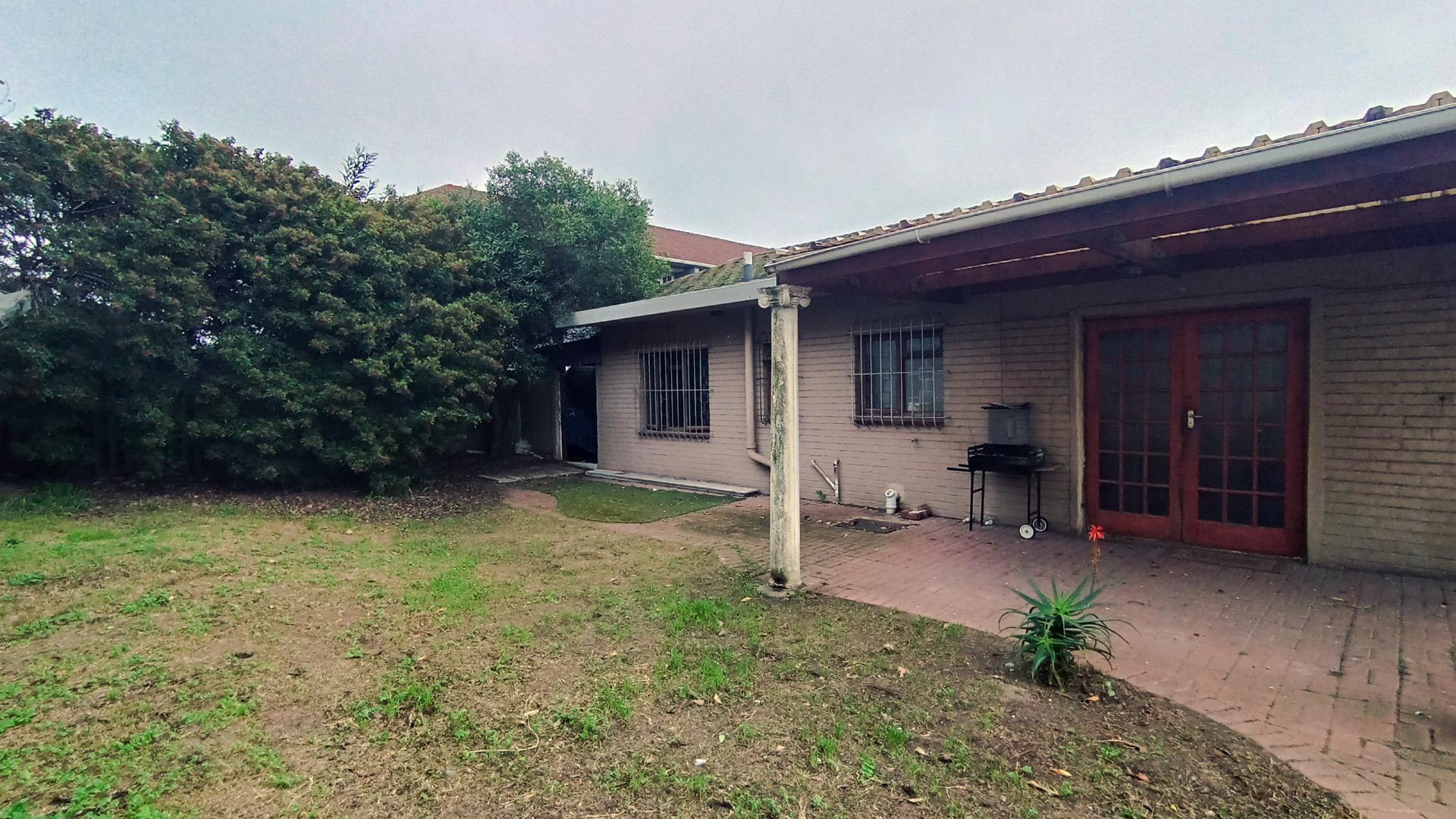 Backyard of property in Thornton