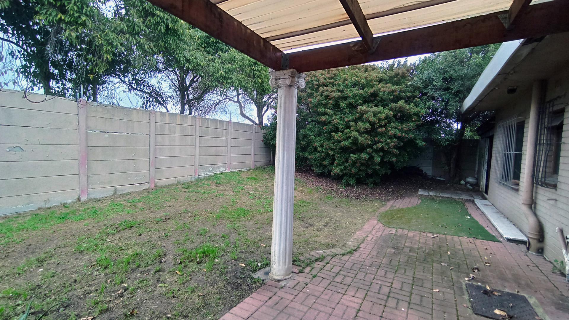 Backyard of property in Thornton