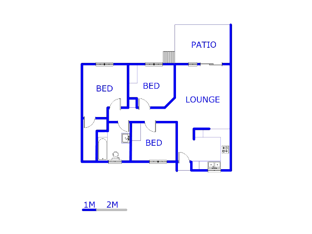 Ground Floor - 90m2 of property for sale in Noordwyk