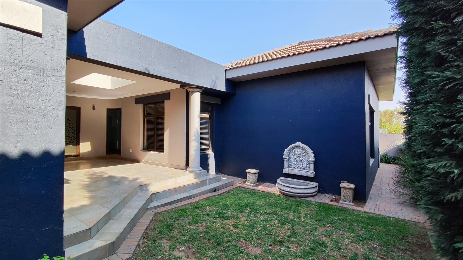 Backyard of property in Helderwyk Estate