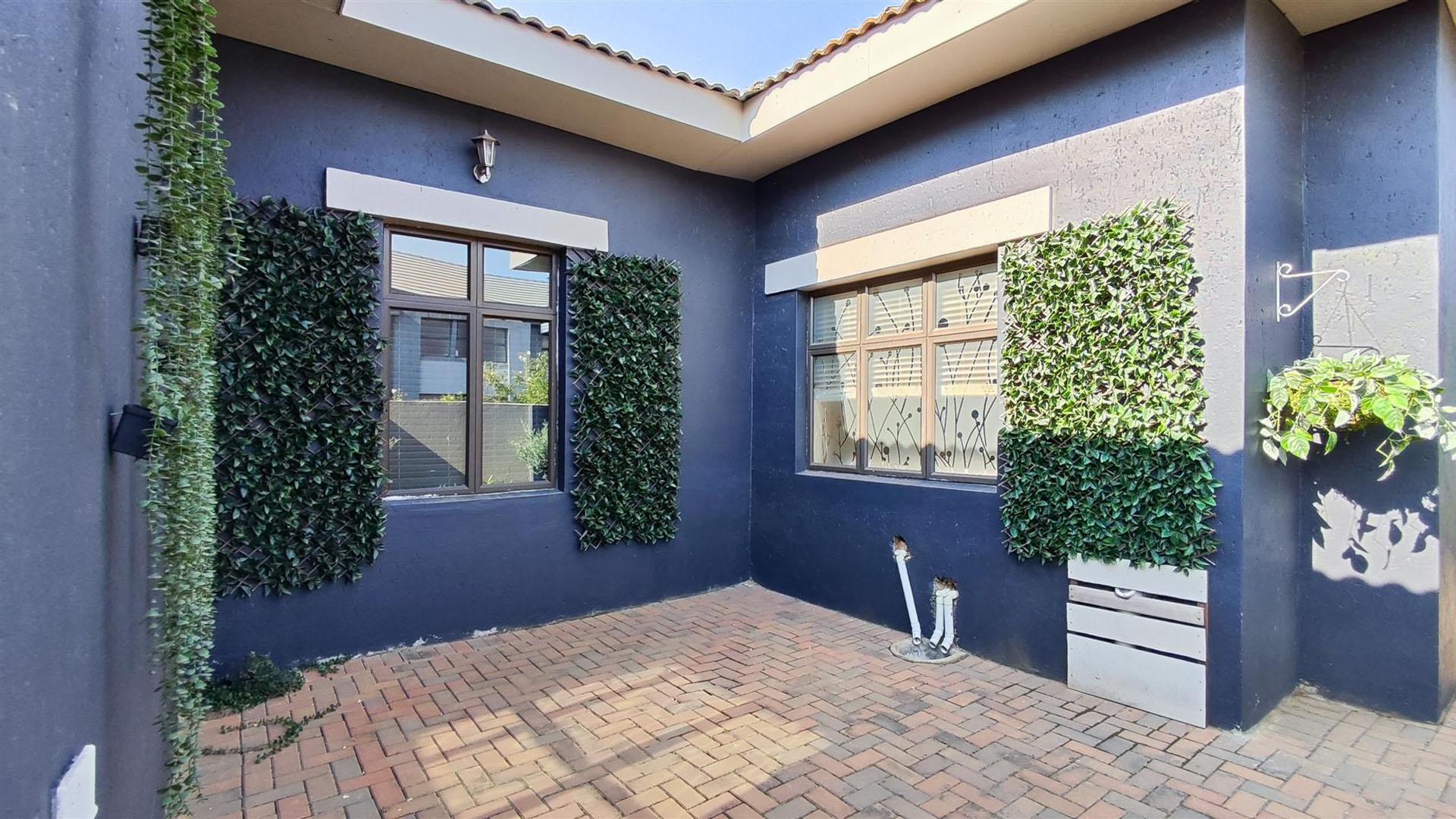 Backyard of property in Helderwyk Estate