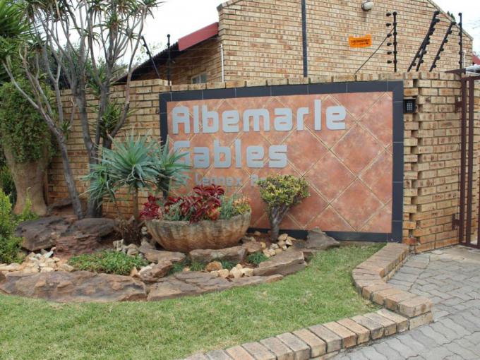 2 Bedroom Simplex for Sale For Sale in Albemarle - MR685674