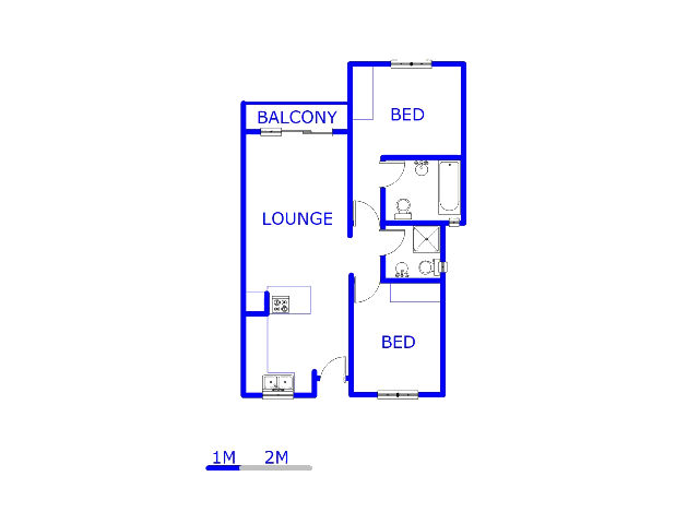 Ground Floor - 61m2 of property for sale in Vorna Valley