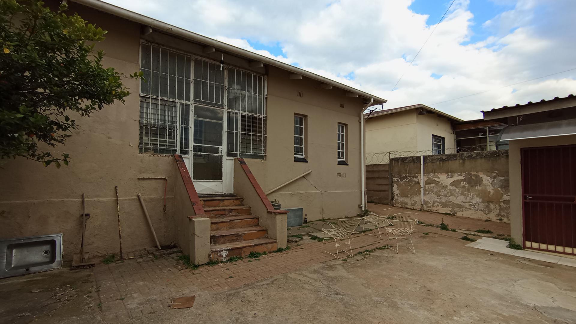 Backyard of property in Rosettenville
