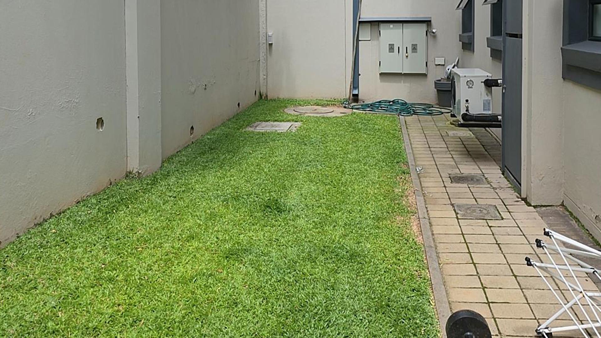 Backyard of property in Edenburg - Jhb