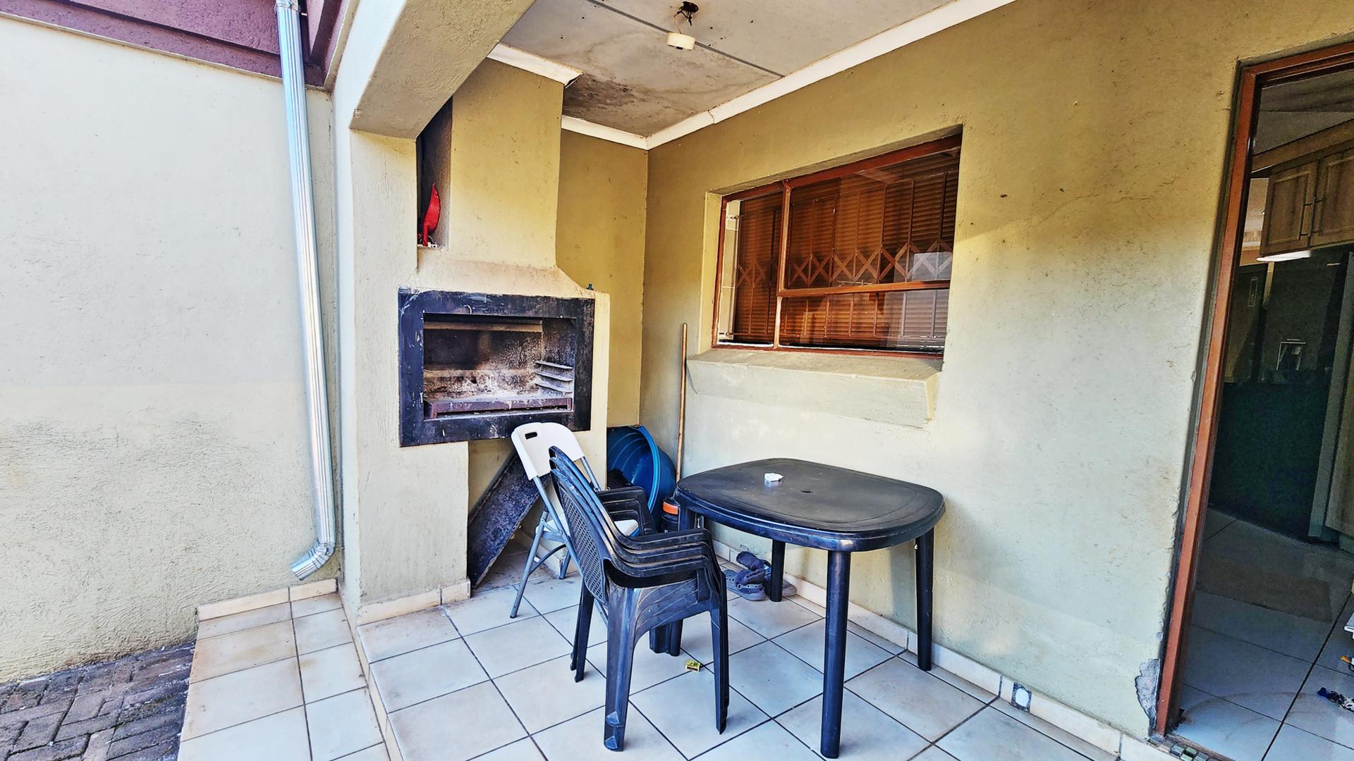 Patio of property in Malelane