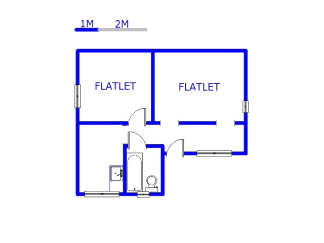 Ground Floor - 44m2 of property for sale in Montford