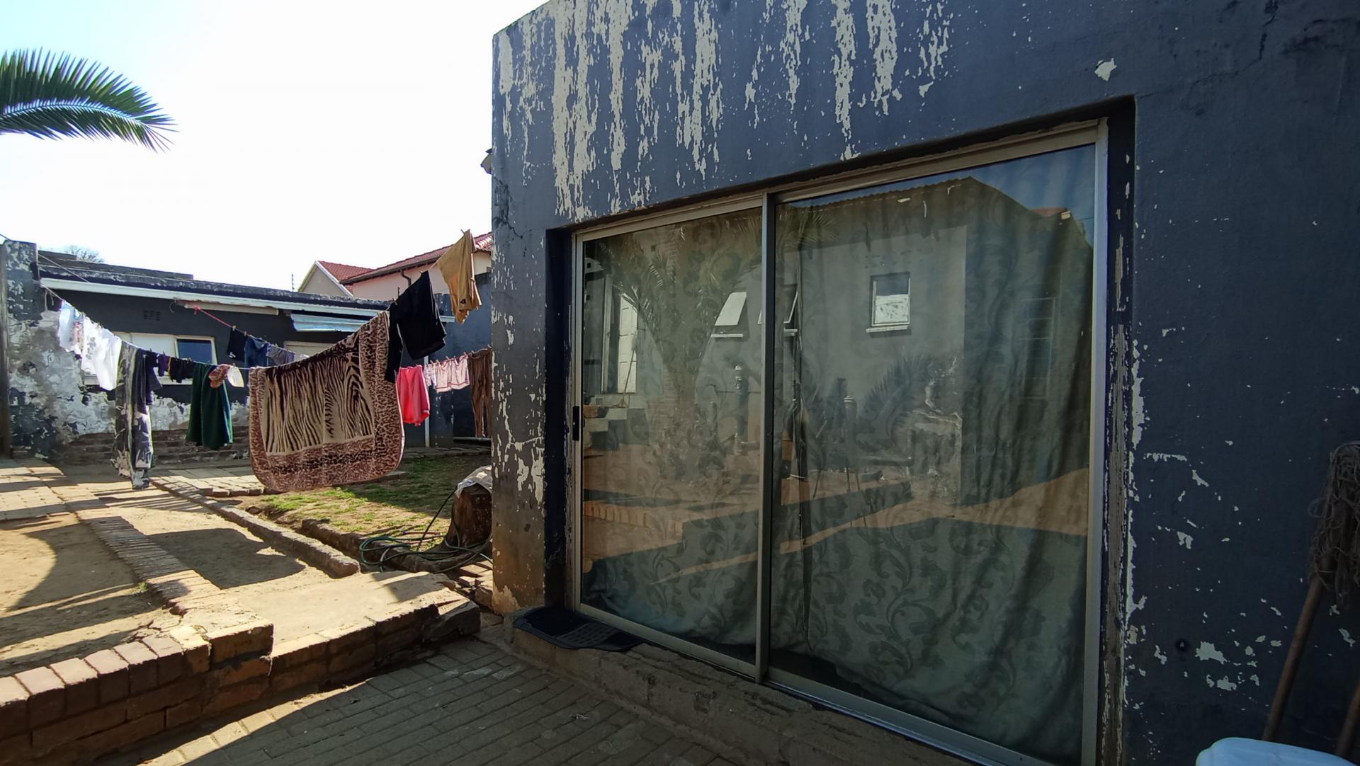 Backyard of property in Kensington - JHB