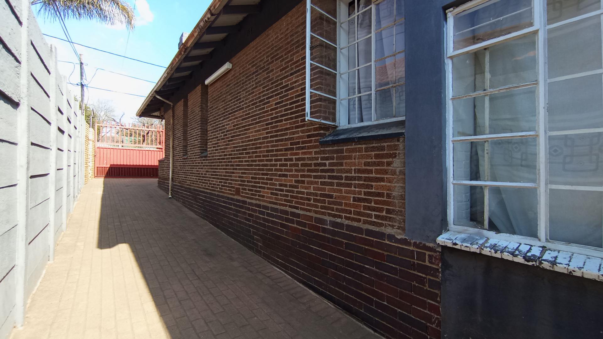 Backyard of property in Kensington - JHB