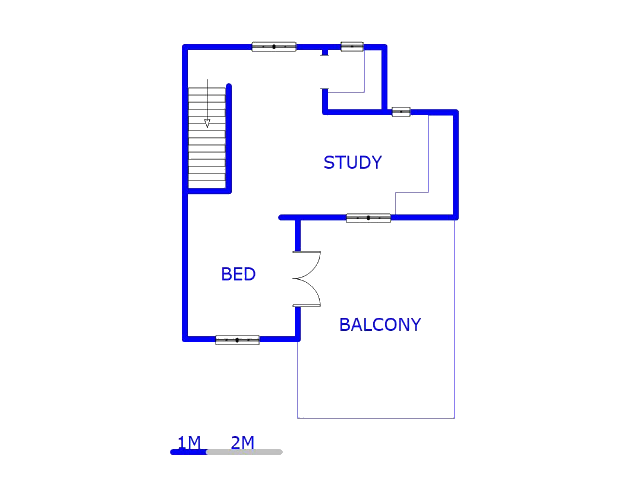 1st Floor - 75m2 of property for sale in Paulshof