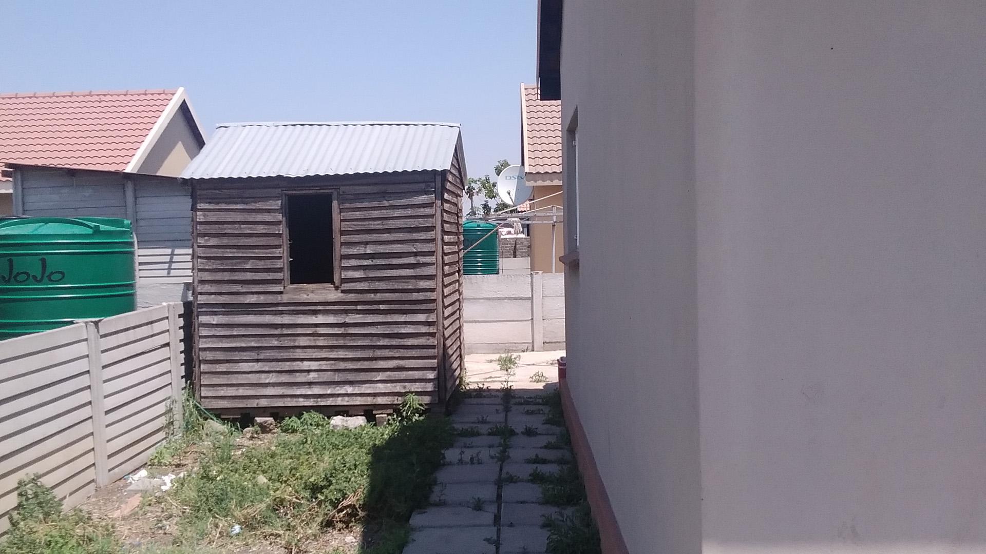 Backyard of property in Freedom Park