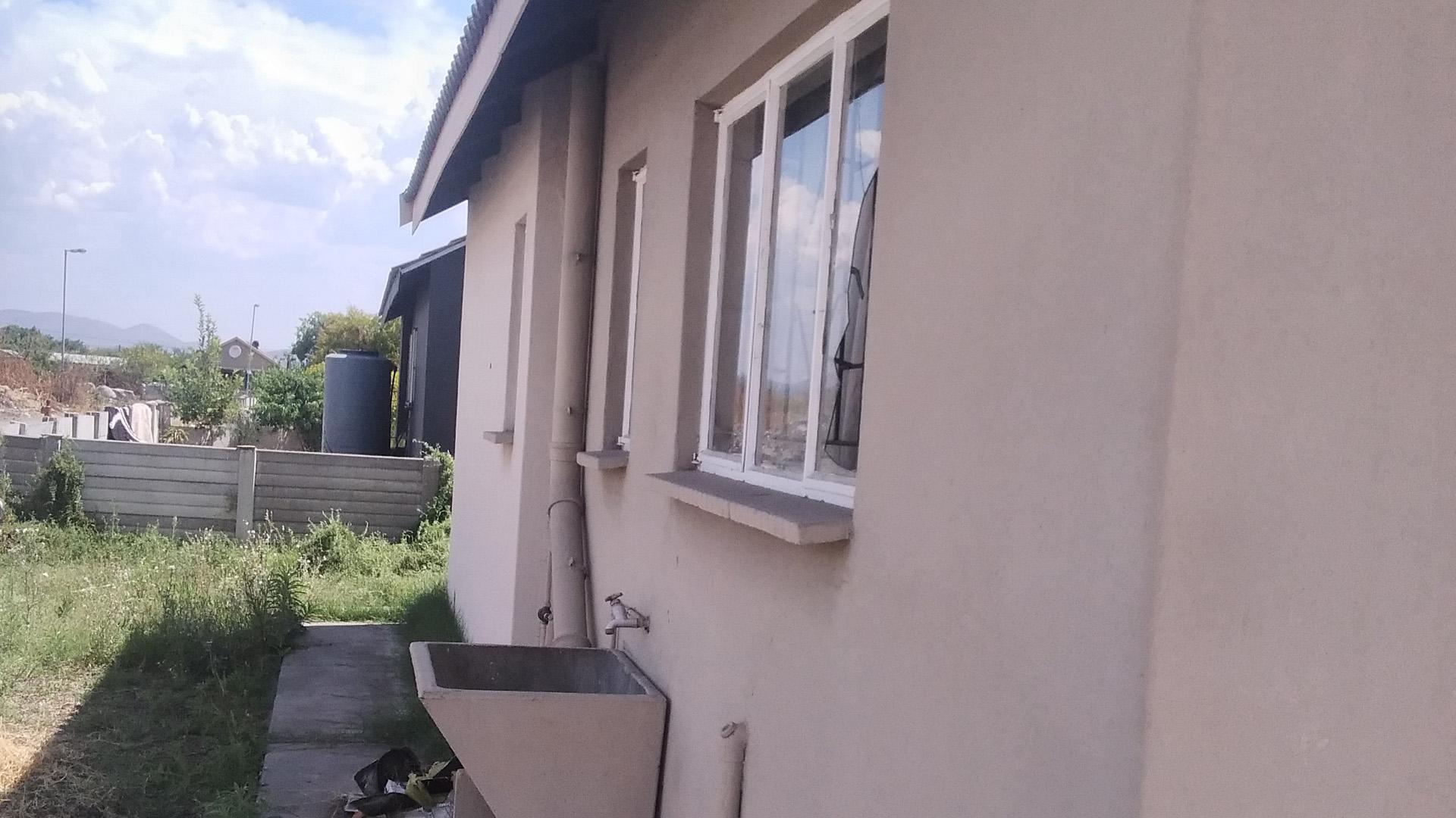 Backyard of property in Freedom Park