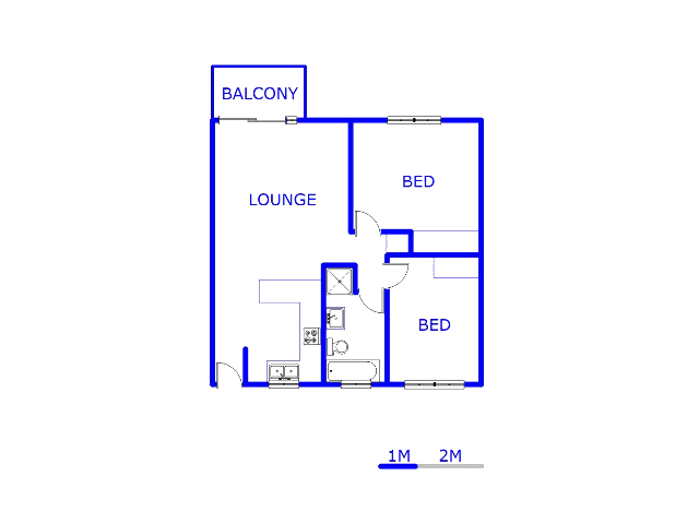 Ground Floor - 67m2 of property for sale in Vorna Valley