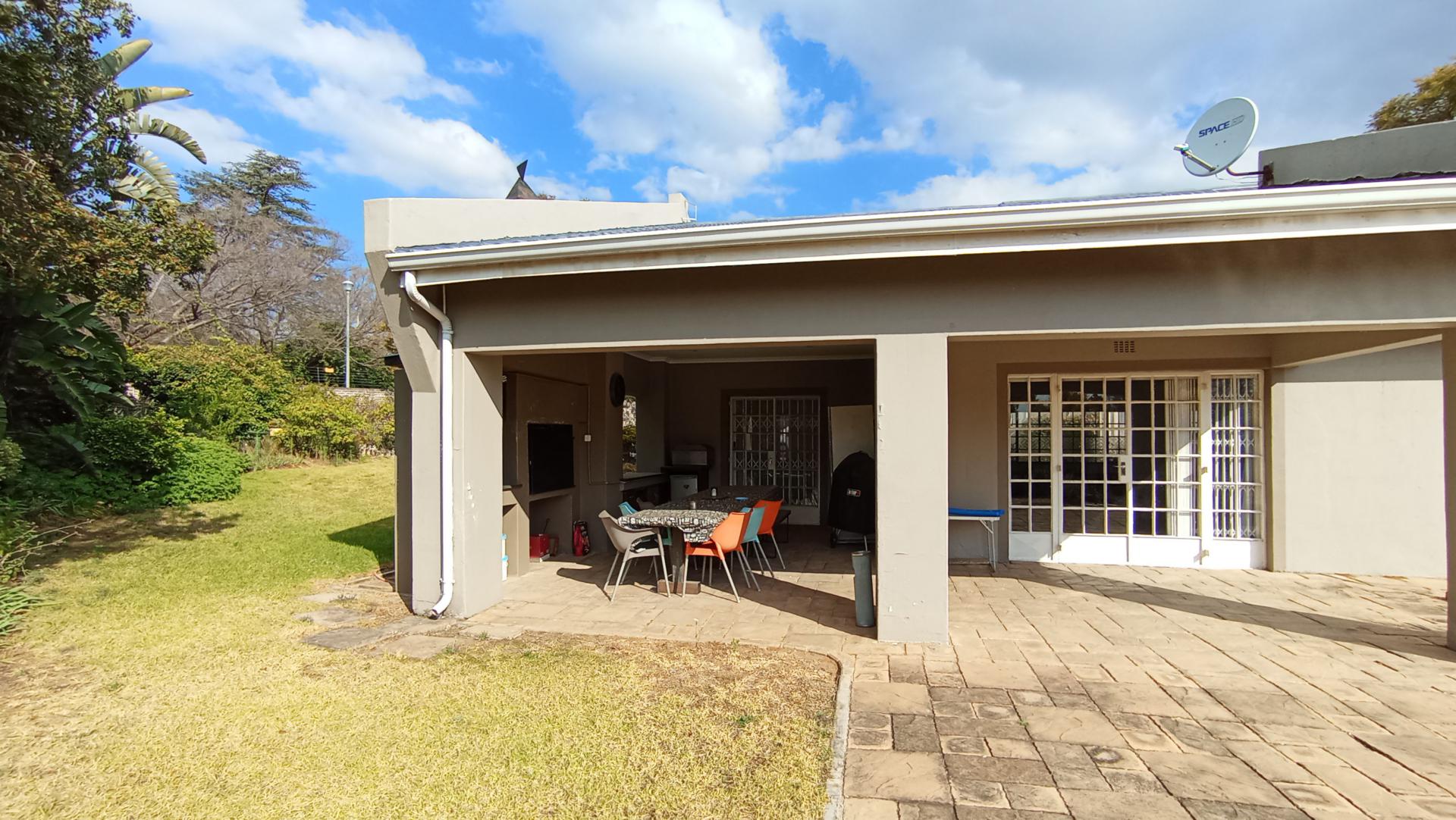 Backyard of property in Malanshof