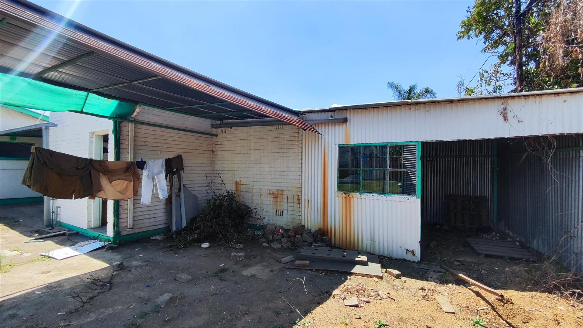 Backyard of property in Vanderbijlpark