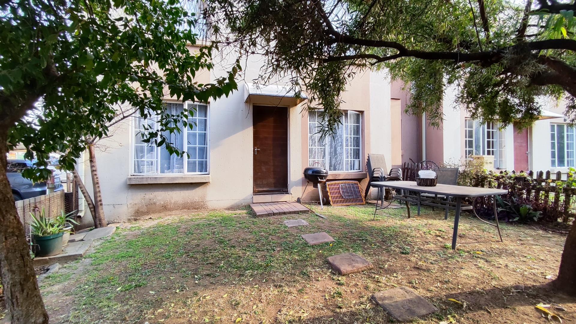 Backyard of property in Benoni