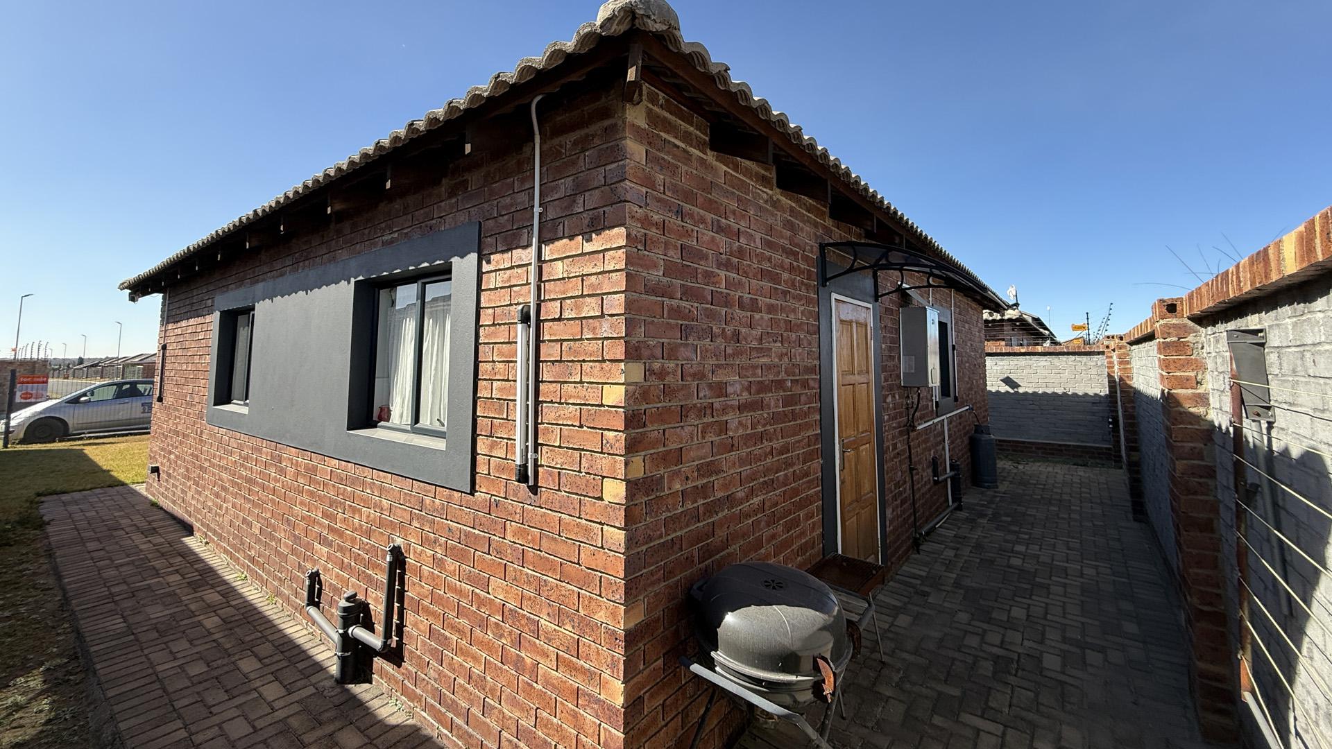 Backyard of property in Secunda