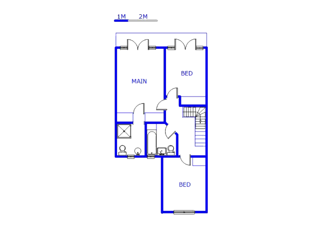 1st Floor - 84m2 of property for sale in Warner Beach
