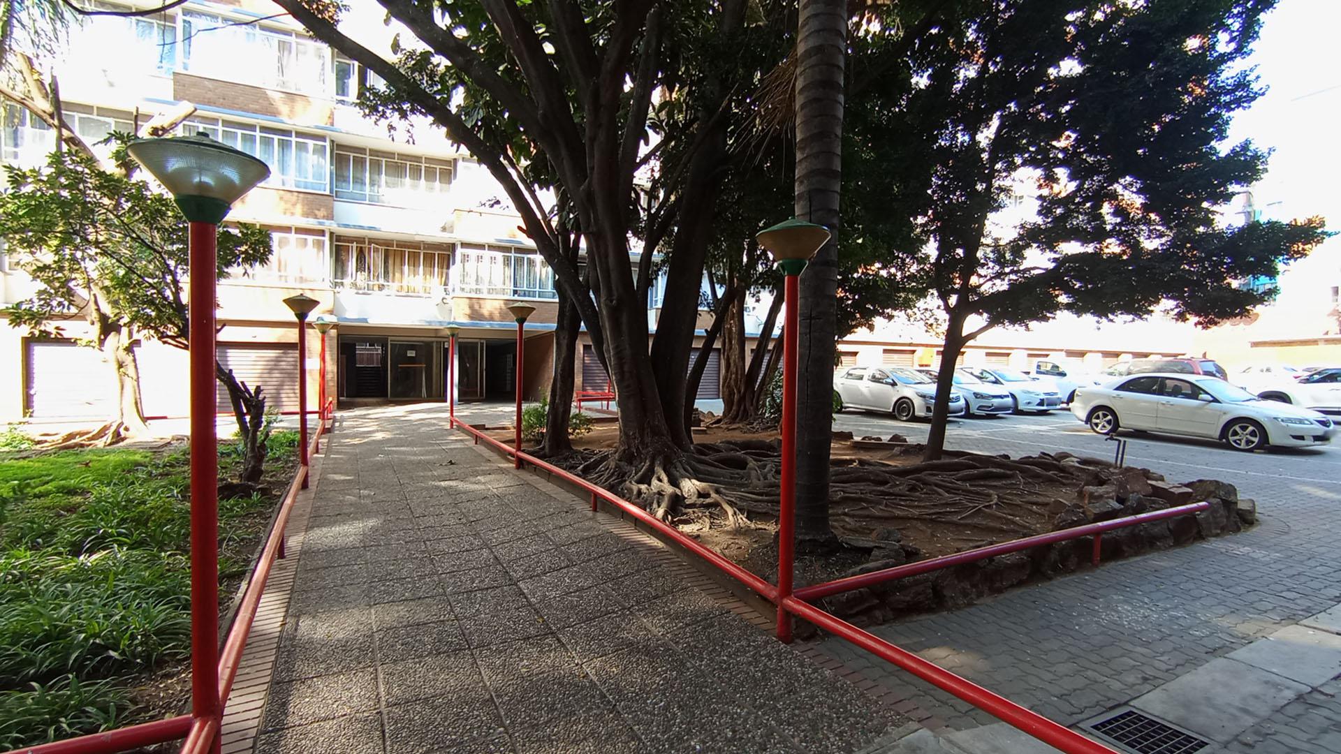 Backyard of property in Pretoria Central