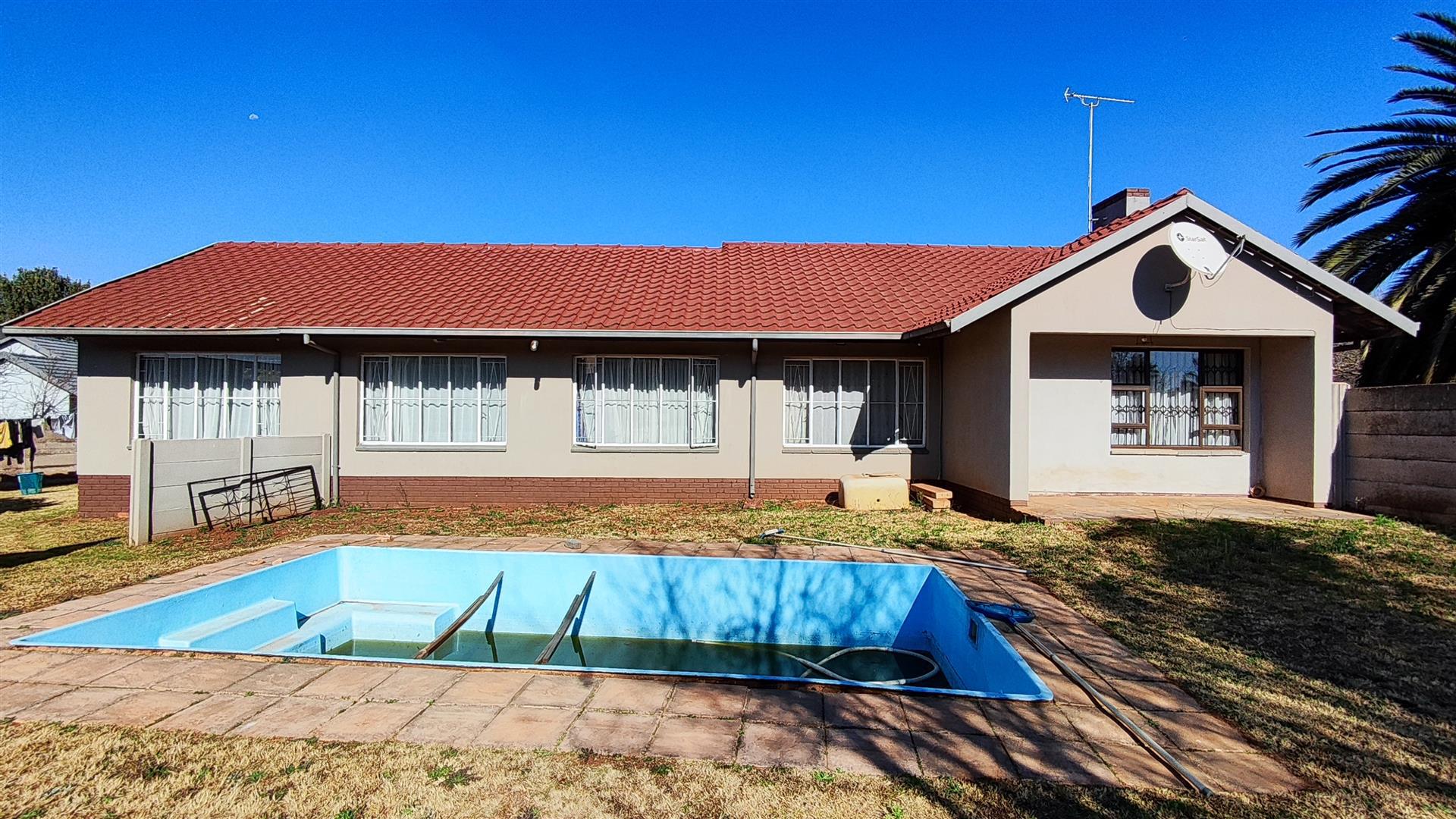 Backyard of property in Birch Acres