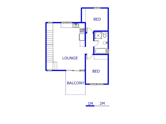 1st Floor - 74m2 of property for sale in Fourways