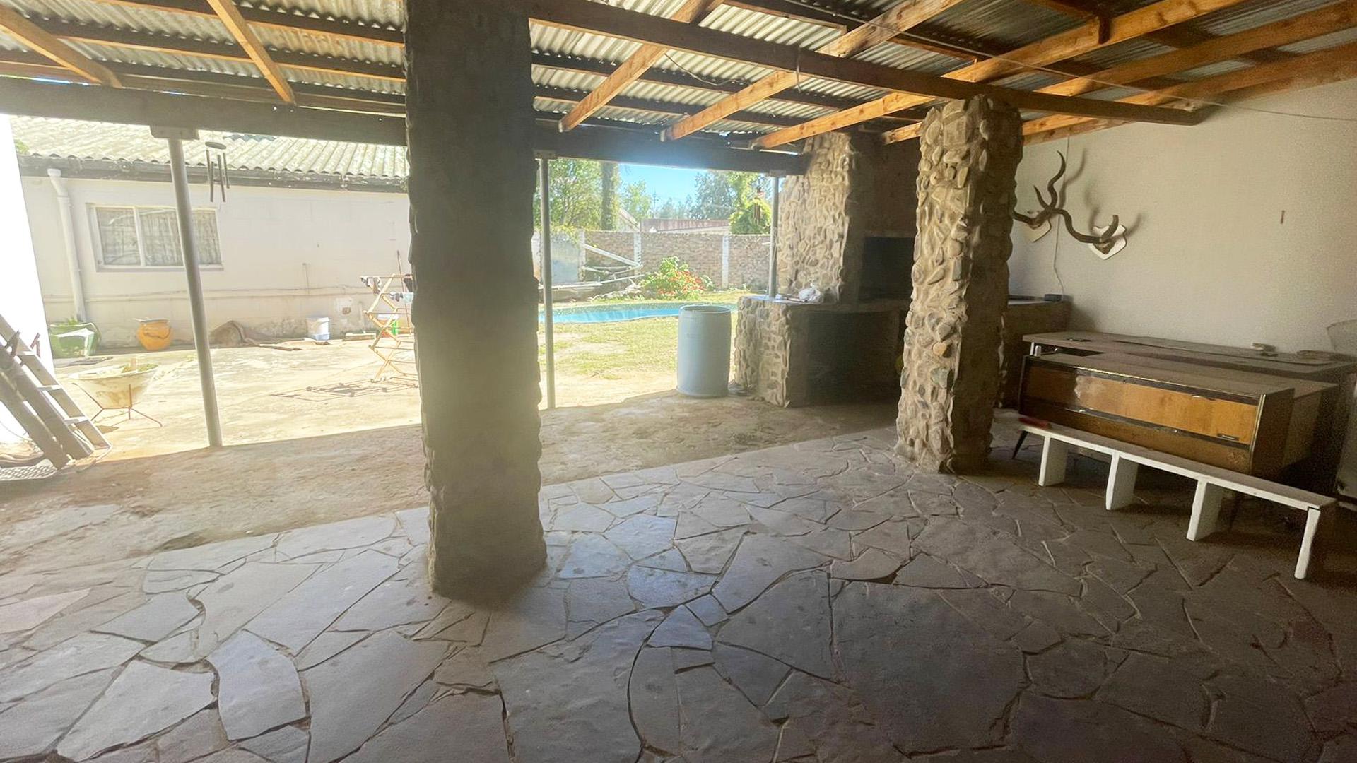 Braai Area of property in Adelaide