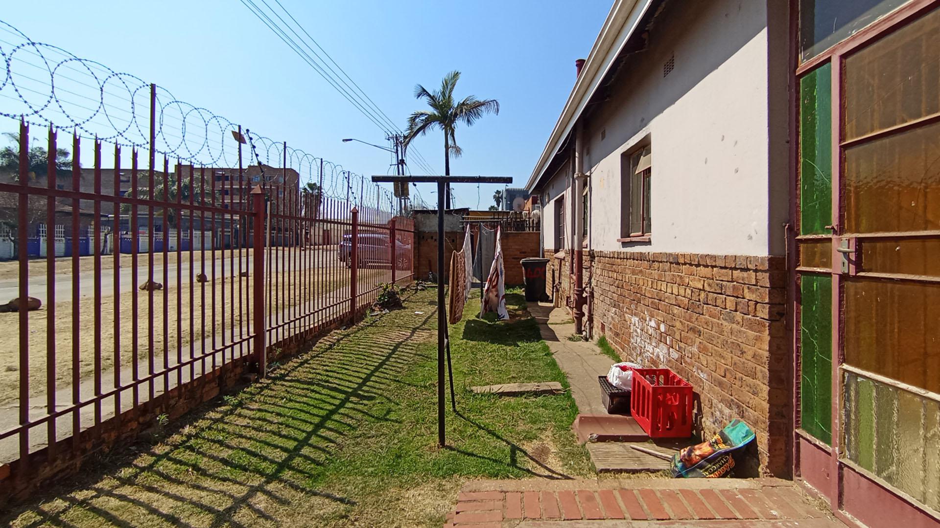 Backyard of property in Pretoria West