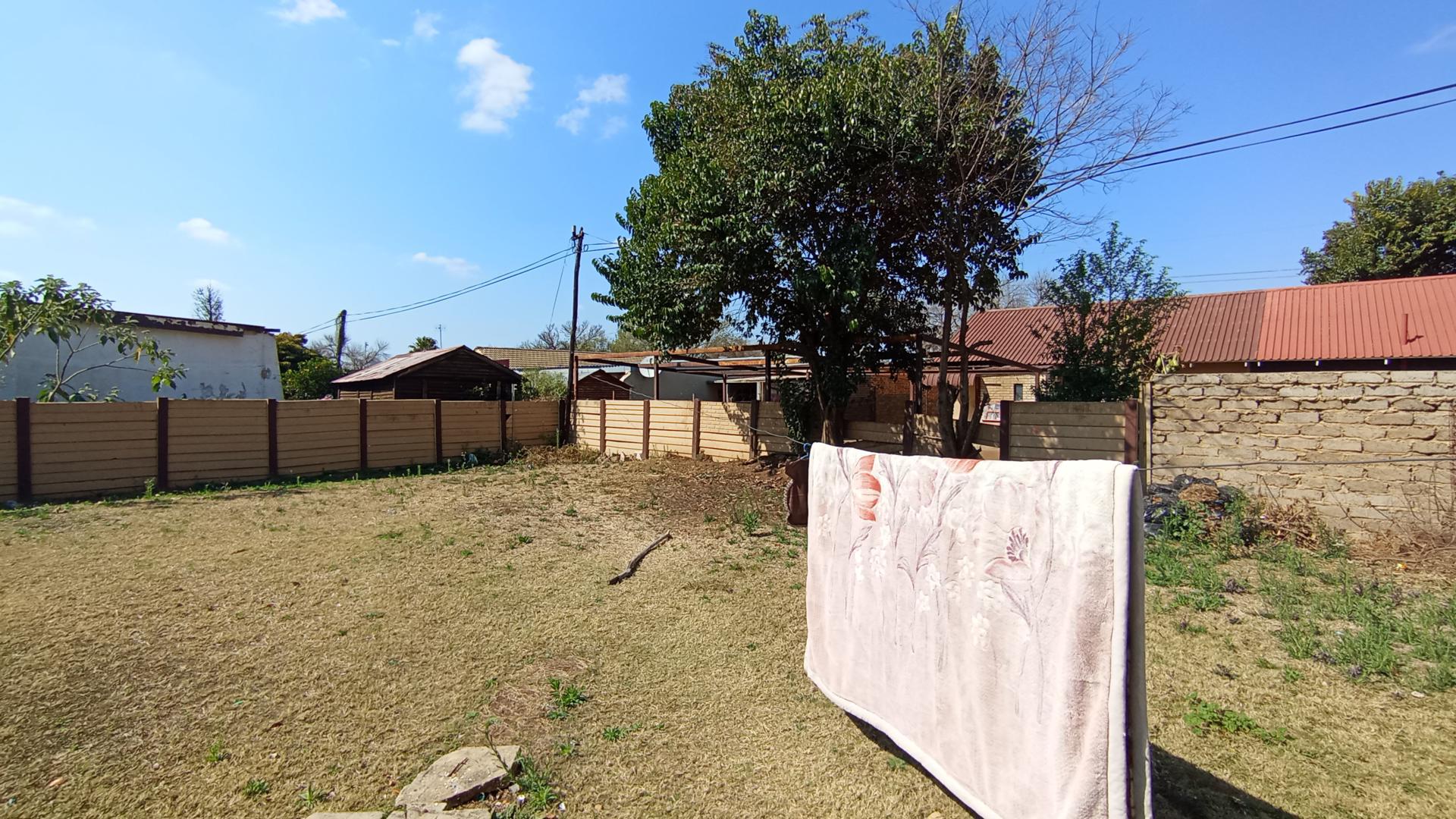 Backyard of property in Danville