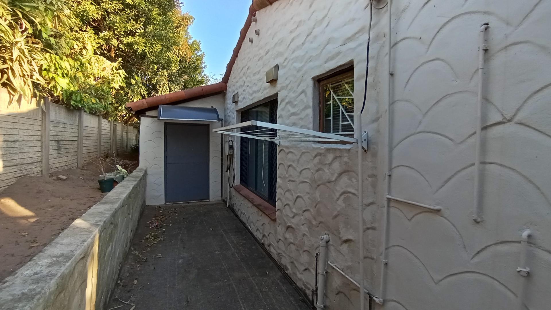 Backyard of property in Northdene 