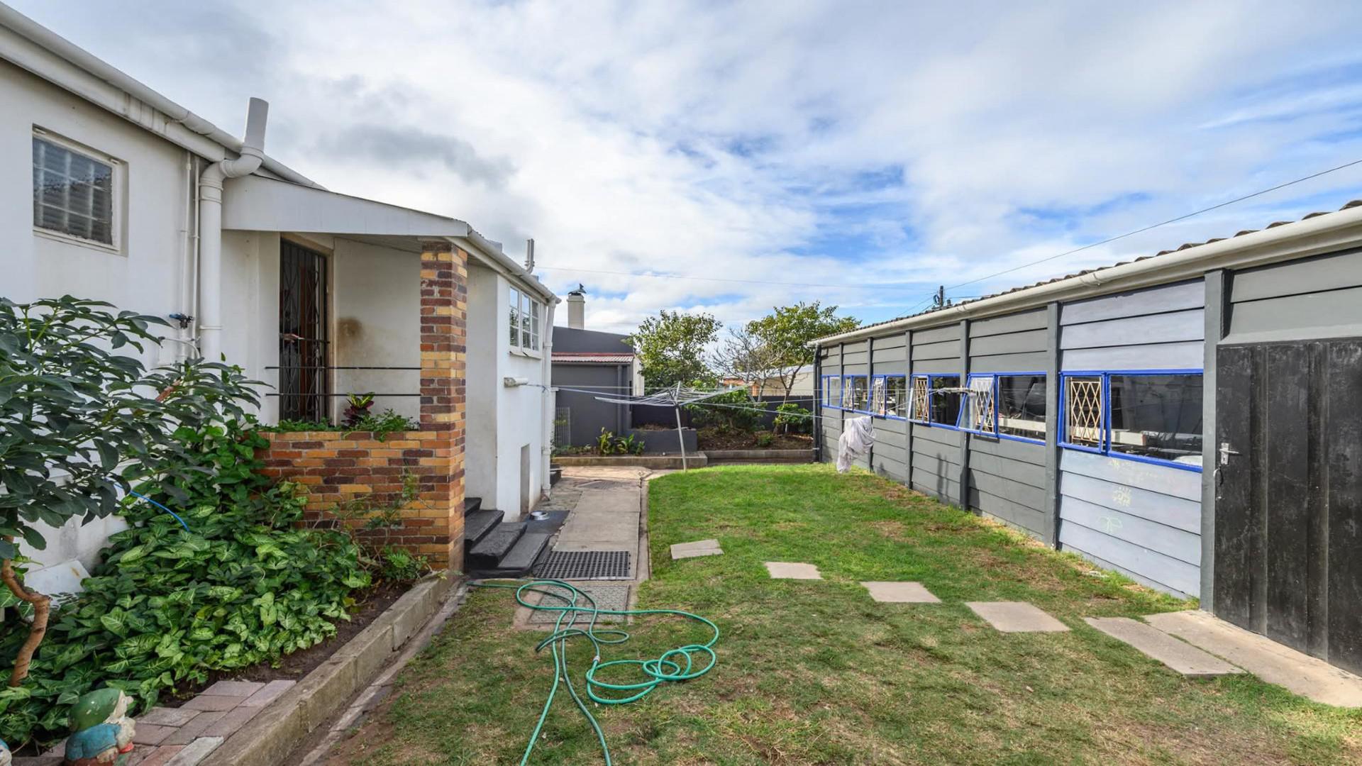 Backyard of property in Port Elizabeth Central
