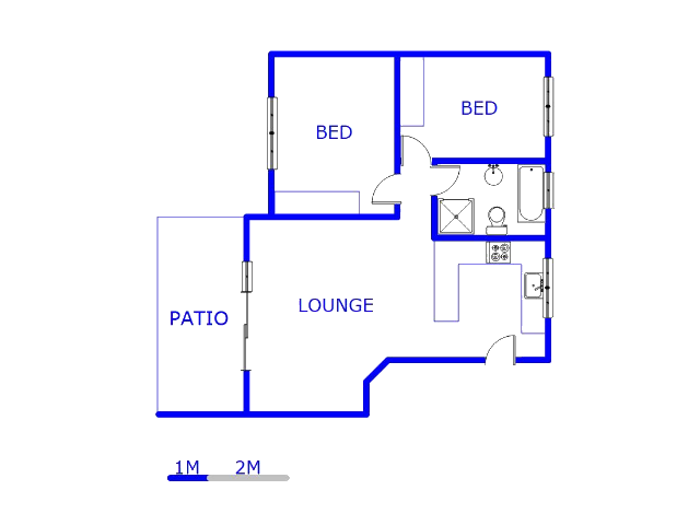 Ground Floor - 81m2 of property for sale in Bardene