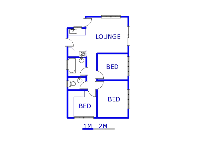 Ground Floor - 59m2 of property for sale in Vereeniging