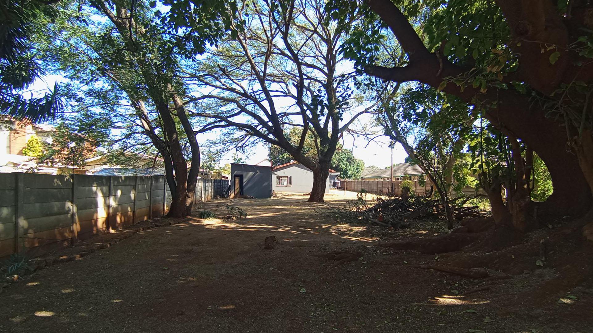 Backyard of property in Pretoria North