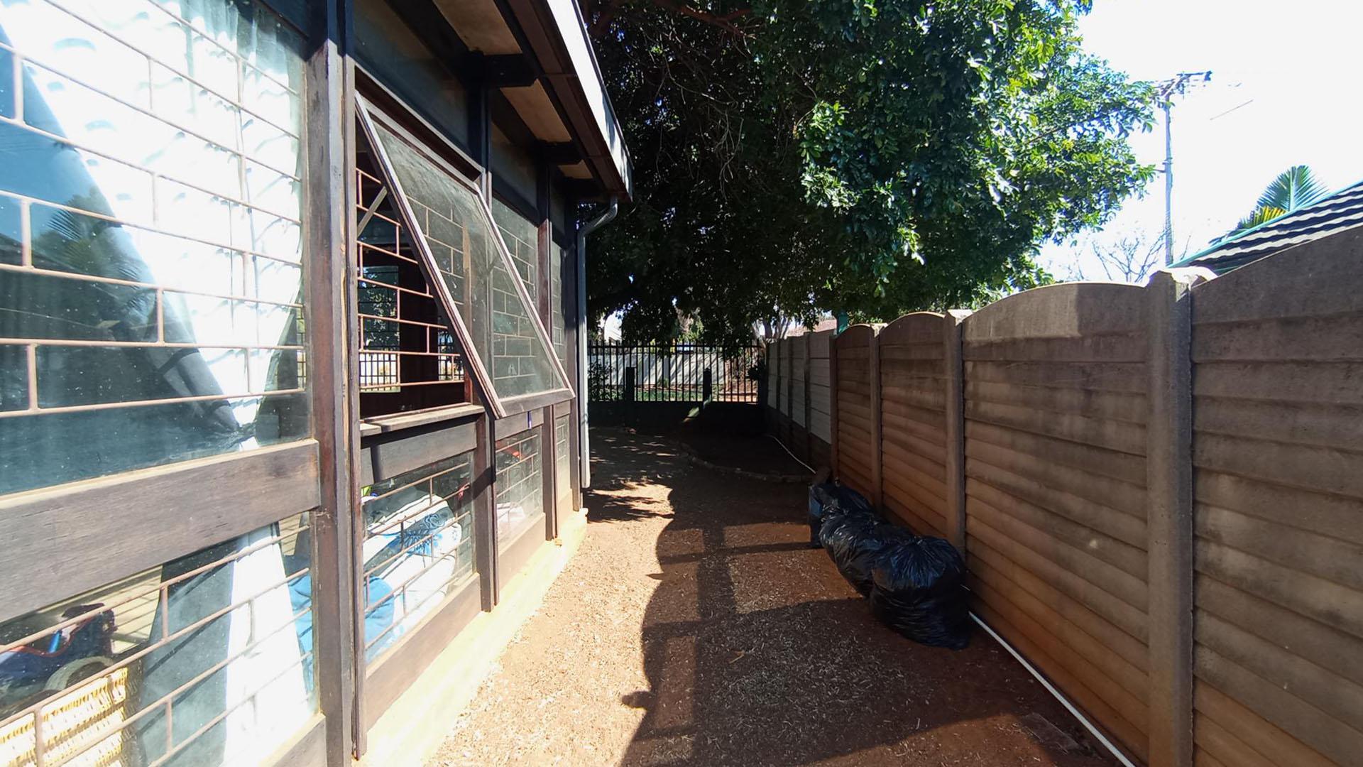 Backyard of property in Pretoria North