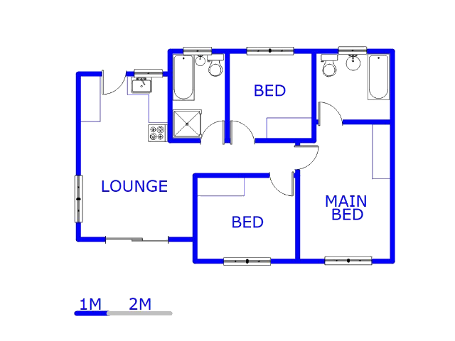 Ground Floor - 65m2 of property for sale in Azaadville Gardens