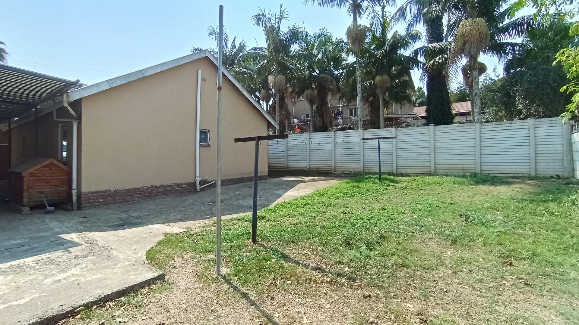 Backyard of property in Bombay Heights