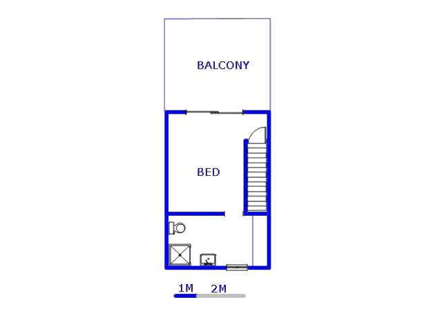 1st Floor - 56m2 of property for sale in Kengies