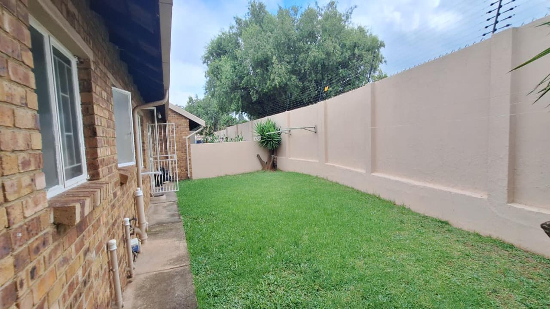 Backyard of property in Kempton Park