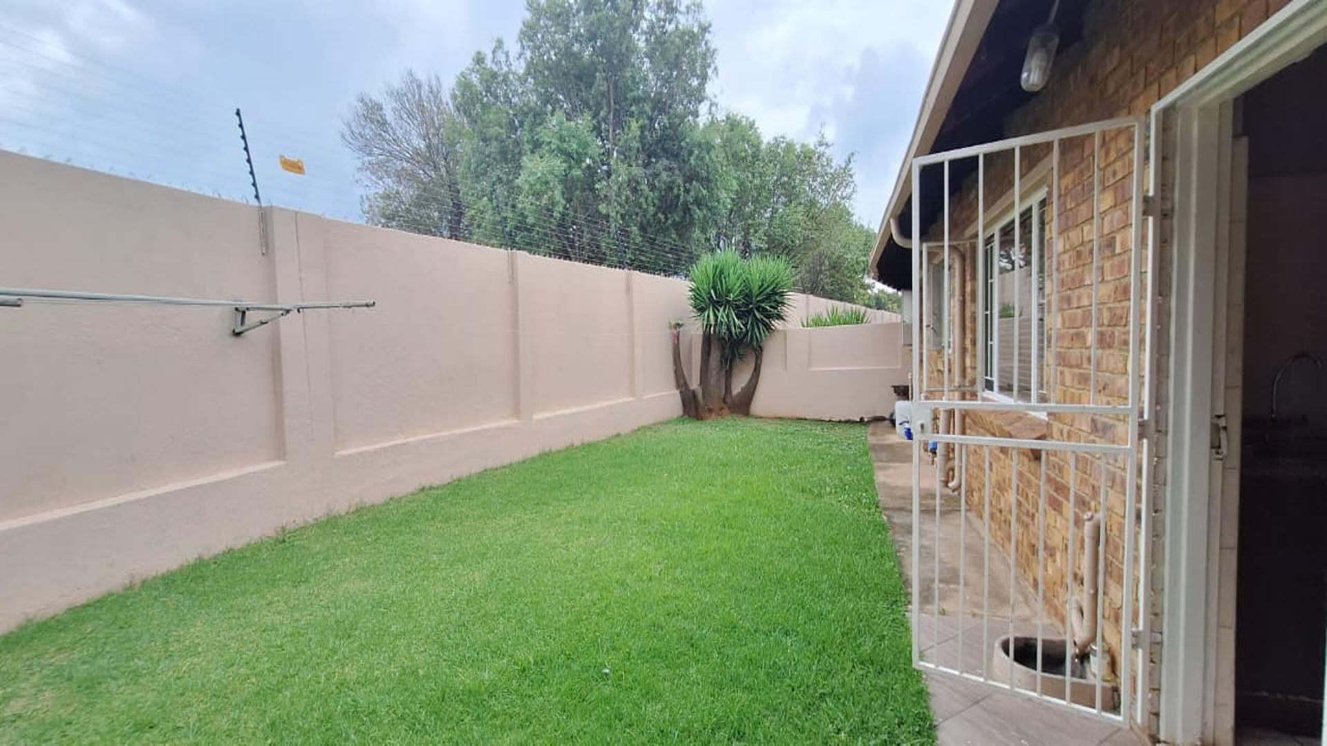Backyard of property in Kempton Park