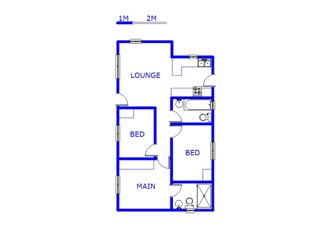 Ground Floor - 68m2 of property for sale in Sky City