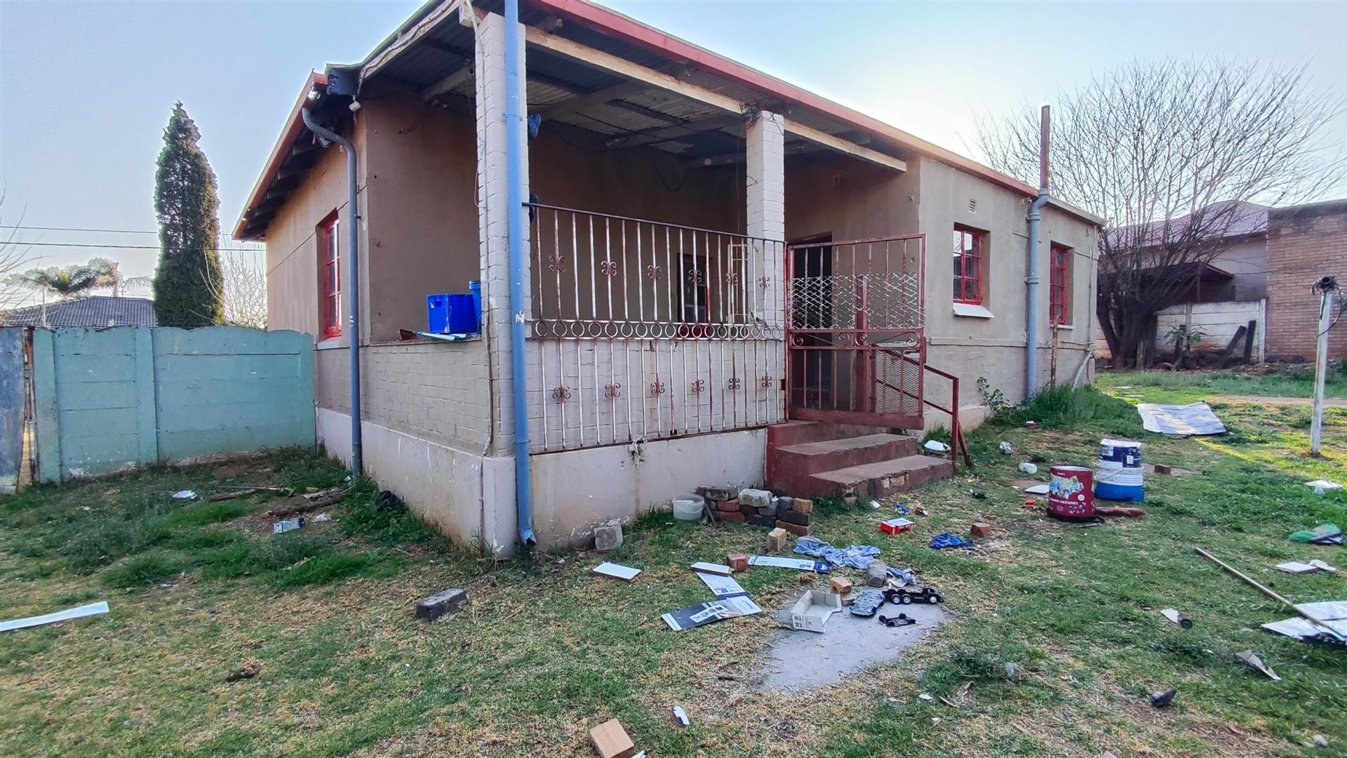 Backyard of property in Primrose