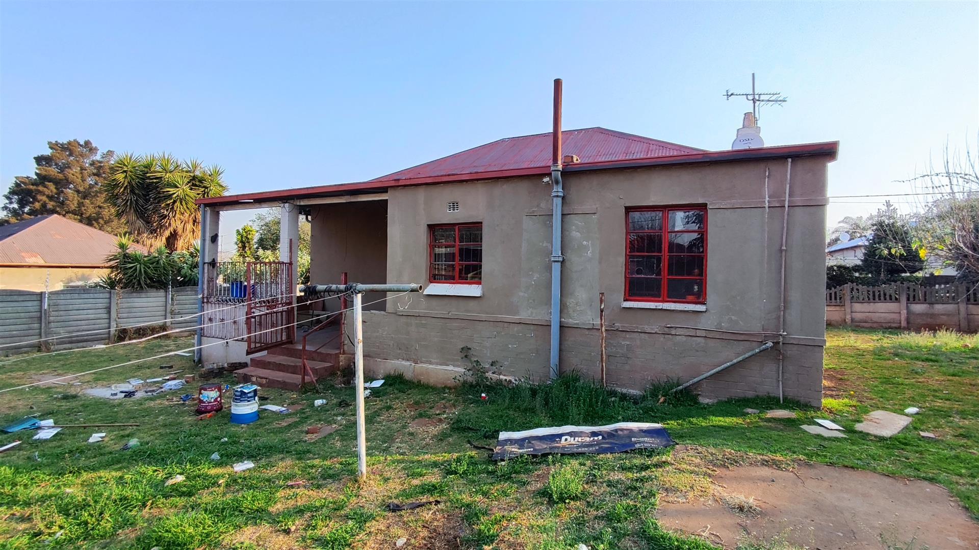 Backyard of property in Primrose