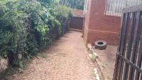 Backyard of property in Bezuidenhout Valley