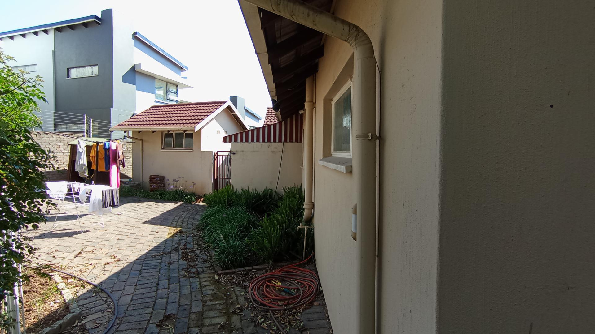 Backyard of property in Morningside