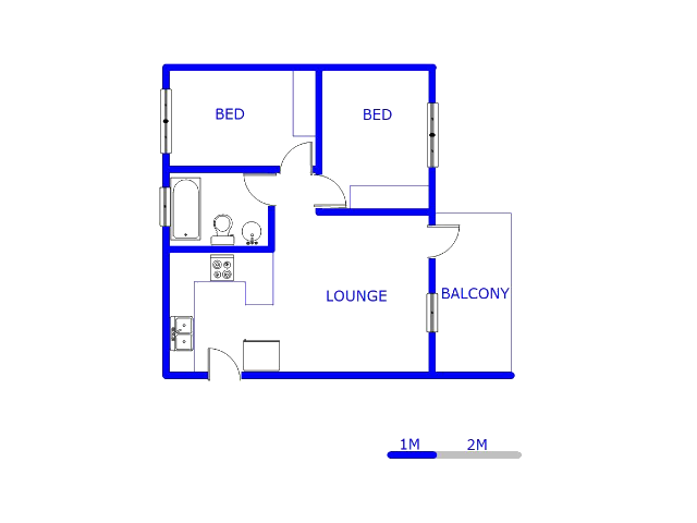 Ground Floor - 50m2 of property for sale in Olifantsvlei 327-Iq