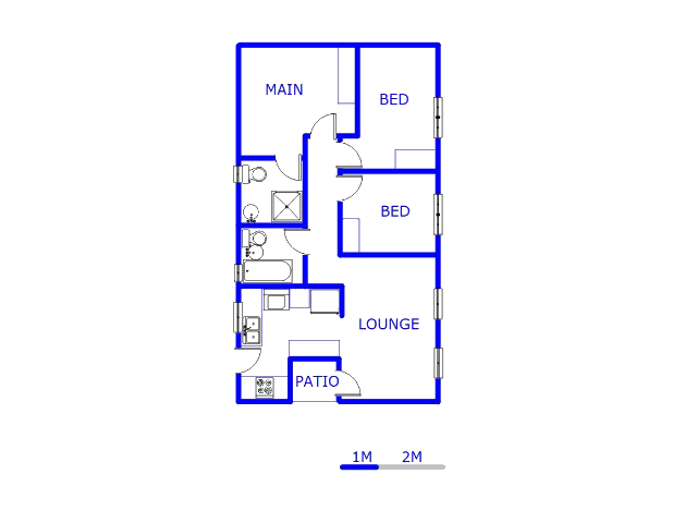 Ground Floor - 63m2 of property for sale in Lehae