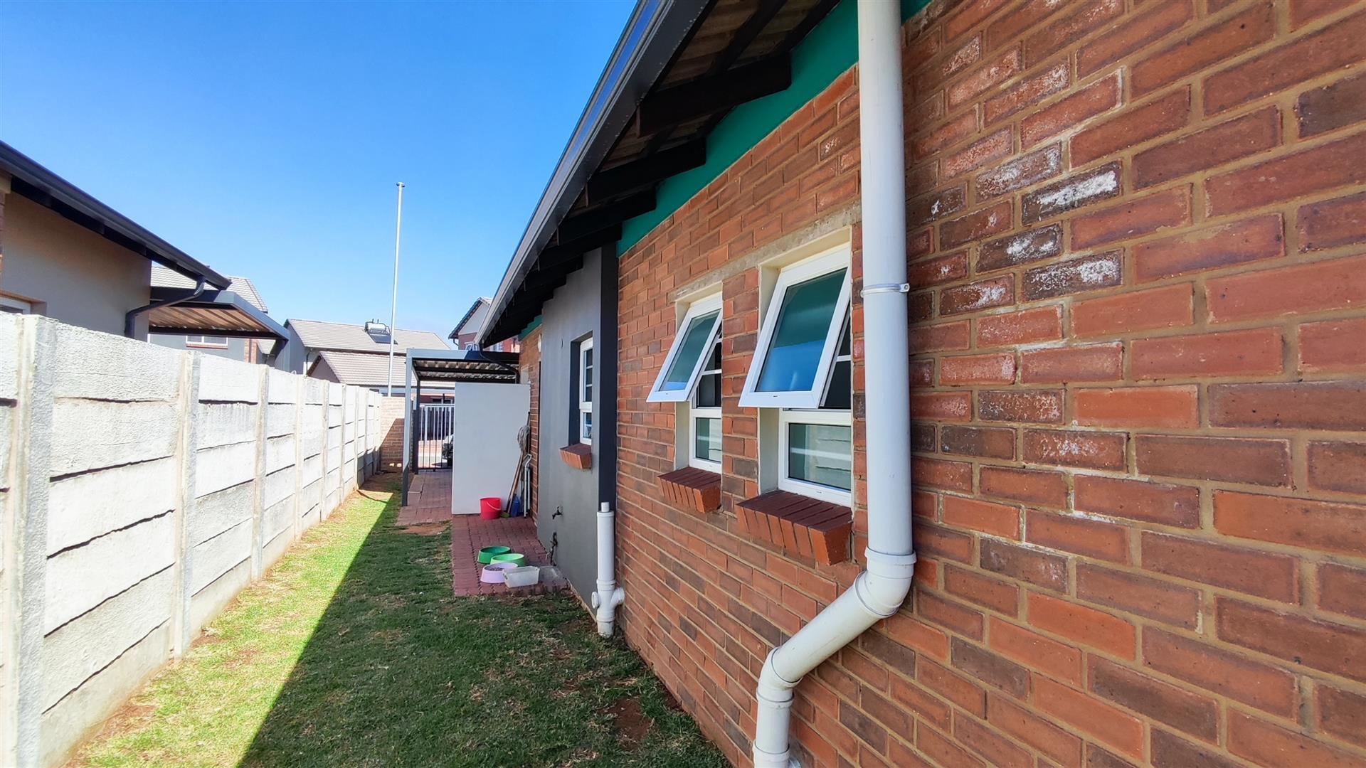 Backyard of property in Parkdene (JHB)