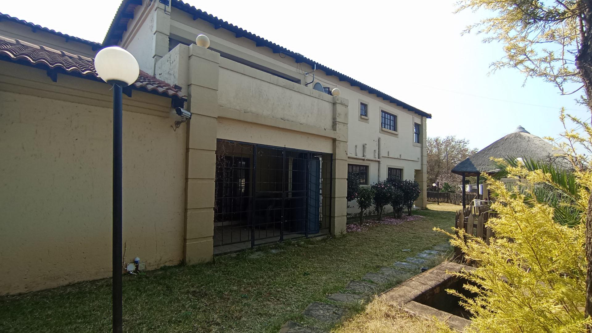 Backyard of property in Versterpark