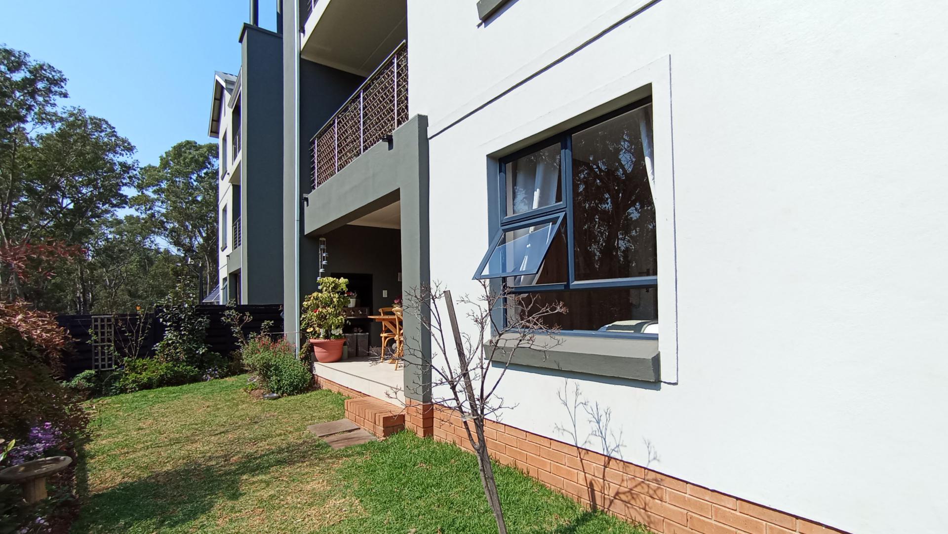 Backyard of property in Longlake 